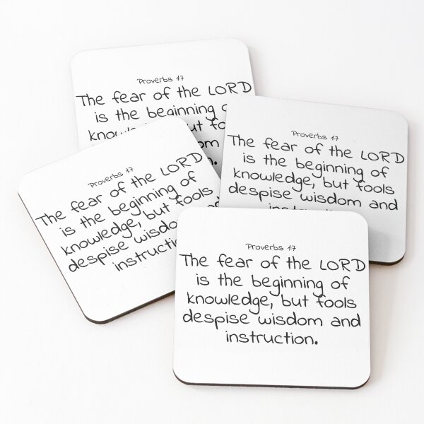 Item preview, Bible verse: Proverbs 1:7 designed and sold by john-3-16.