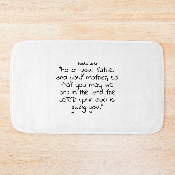 Item preview, Bible verse: Exodus 20:12 designed and sold by john-3-16.