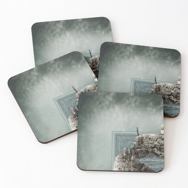 Item preview, Close to the Edge - Surreal Seascape designed and sold by Dyrk Wyst Redbubble Shop.