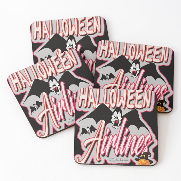 Item preview, Halloween Airlines Fun Word Art designed and sold by WLHmedia.com .