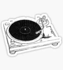 Put Your Record On Sticker