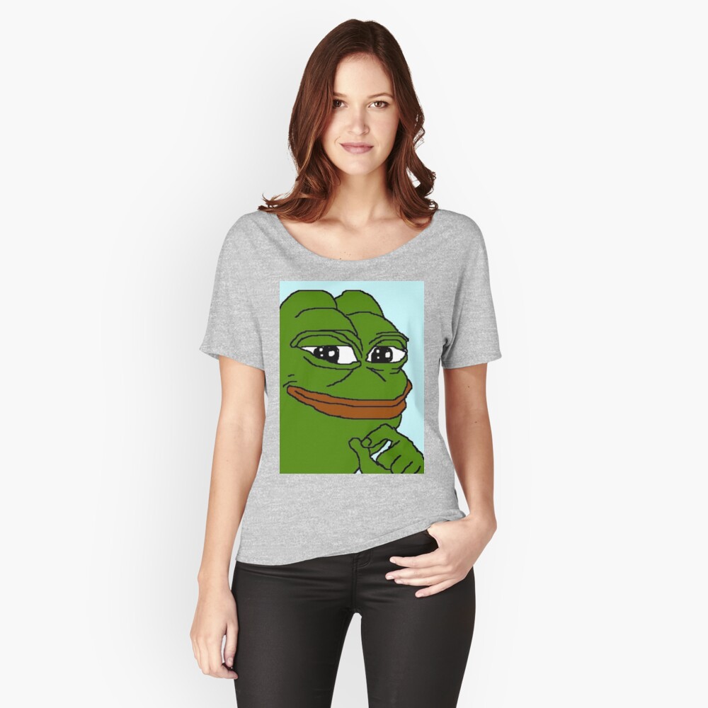 relaxed pepe