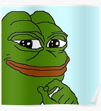 PEPE THE FROG Poster