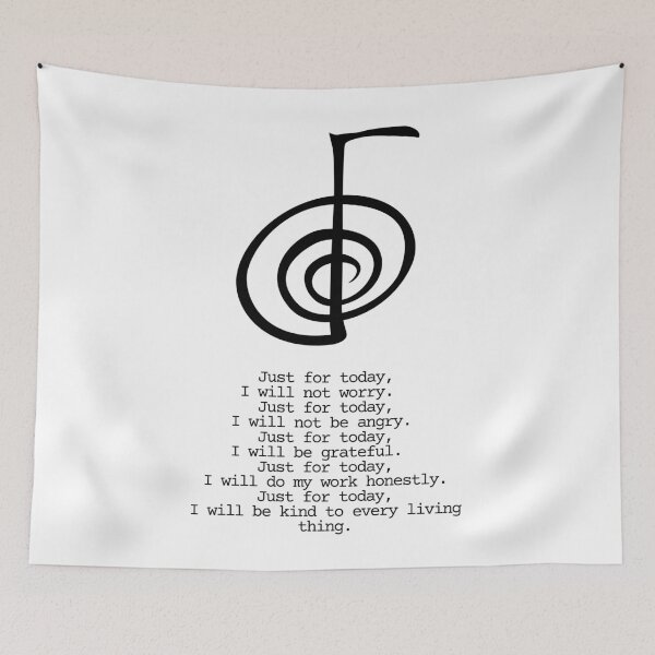 Item preview, Reiki Principles Just for Today Cho Ku Rei designed and sold by FreeSerenity.