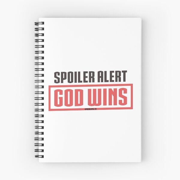 Item preview, Spoiler alert God wins designed and sold by Red-Creative.