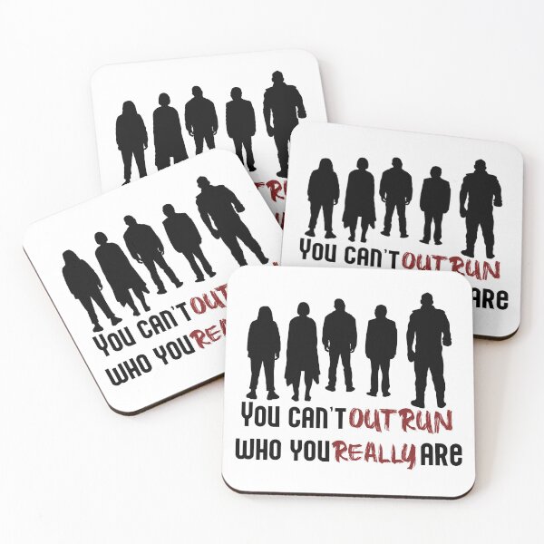 Item preview, You cant outrun who you really are (black) designed and sold by KC Industries.