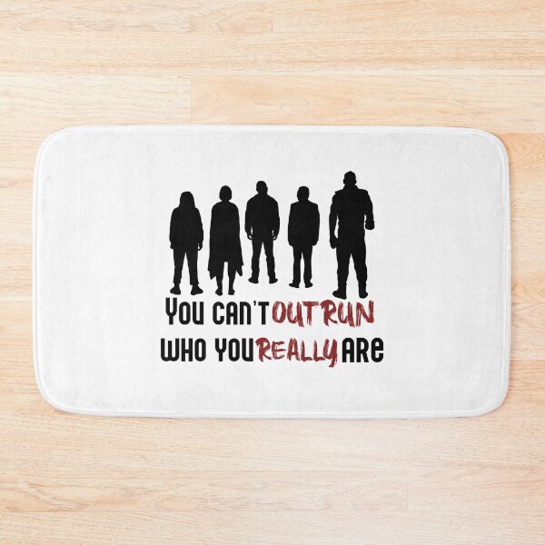 Item preview, You cant outrun who you really are (black) designed and sold by KC Industries.