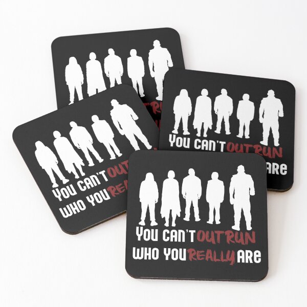 Item preview, You cant outrun who you really are (white) designed and sold by KC Industries.