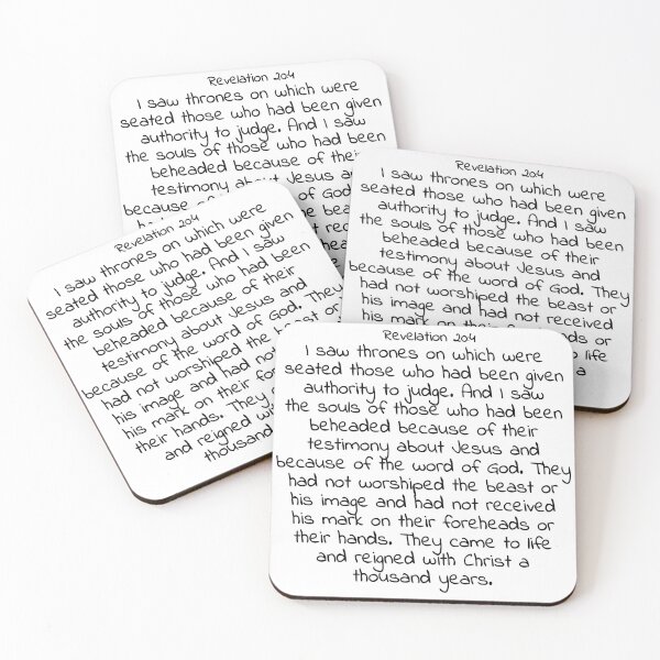Item preview, Bible verse: Revelation 20:4 designed and sold by john-3-16.