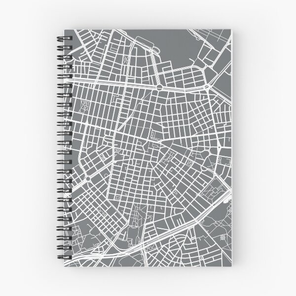Item preview, Sofia Map - Gray designed and sold by CartoCreative.