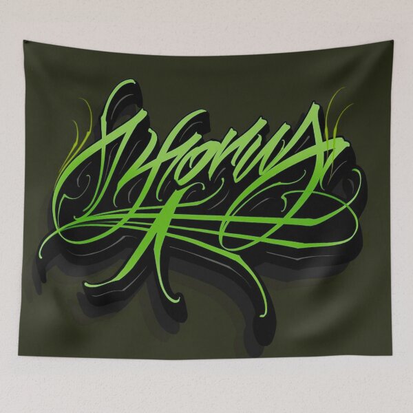 Item preview, Green Graffiti designed and sold by GORLOG.