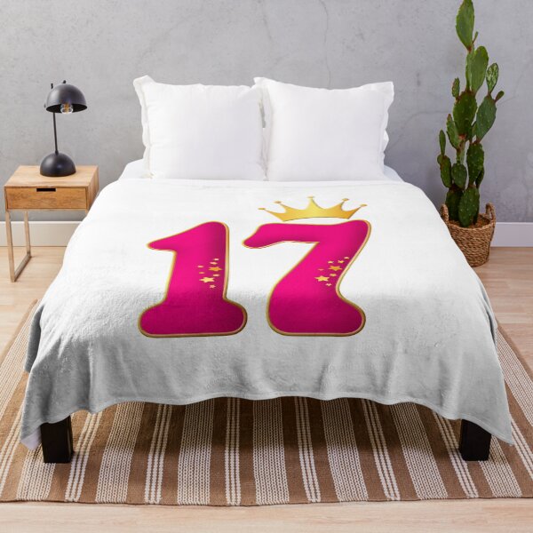 Item preview, 17 Years Old, Birthday party design for girls. 17 and crown designed and sold by iclipart.