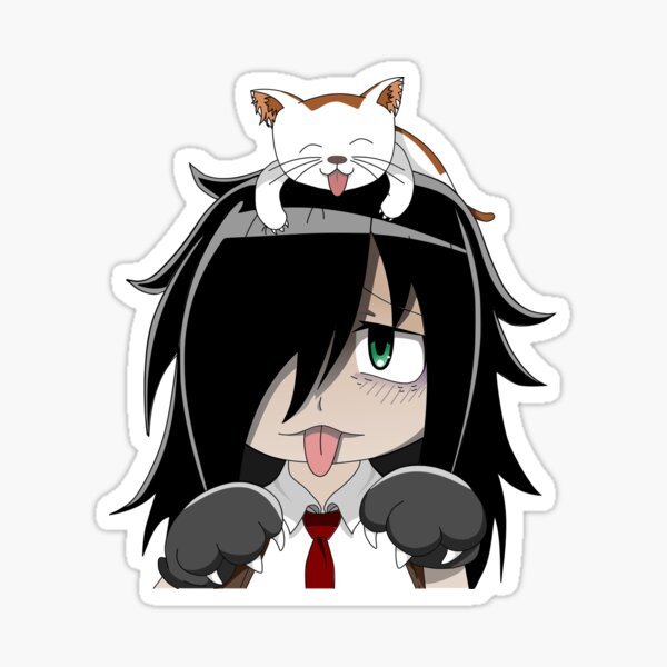 Neko Tomoko Sticker