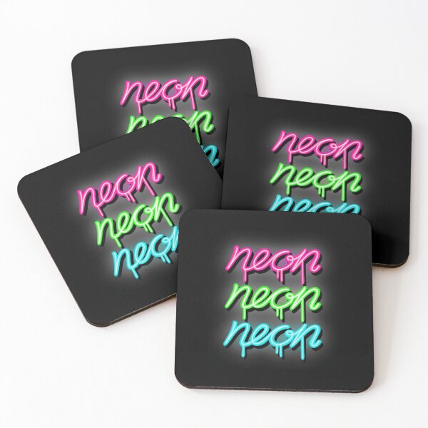 Item preview, Drippy Neon designed and sold by Not-The-Box.