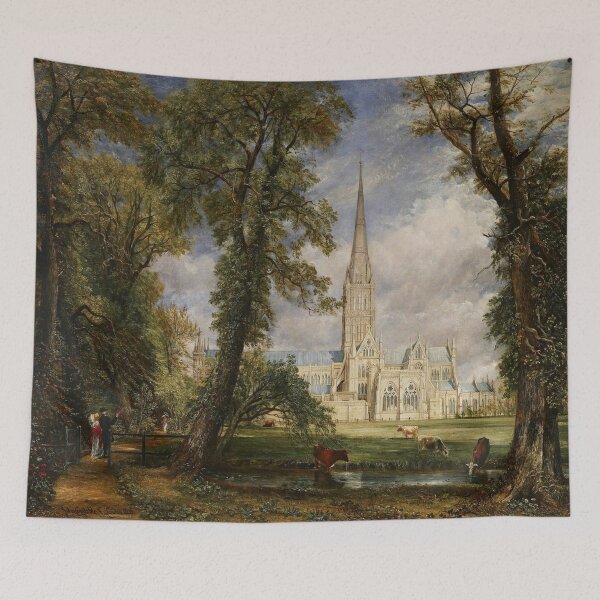 Item preview, john constable - Salisbury Cathedral from the Bishop's Garden designed and sold by Vivanne-art.