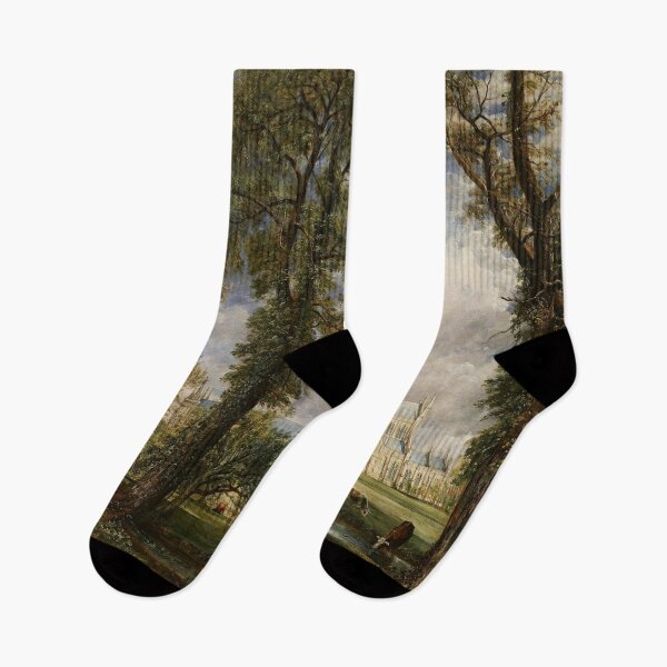 Item preview, john constable - Salisbury Cathedral from the Bishop's Garden designed and sold by Vivanne-art.
