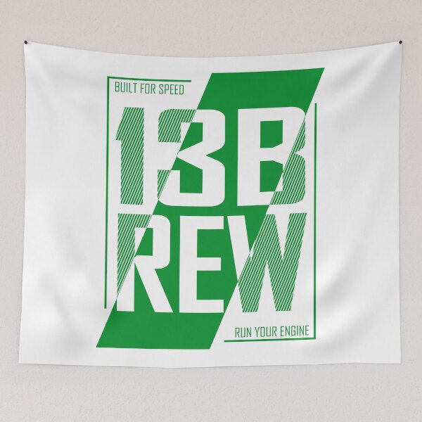 Item preview, Run Your Engine 13B-REW Mazda RX7 designed and sold by PurpleDome.