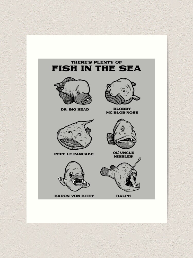 Plenty Of Ugly Fish In The Sea - Ugly Fish Meme - Ugly Fish Meme - Sticker