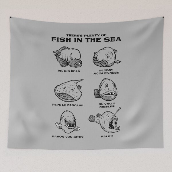 Item preview, Plenty Of Ugly Fish In The Sea - Ugly Fish Meme designed and sold by Yipptee Shirts.