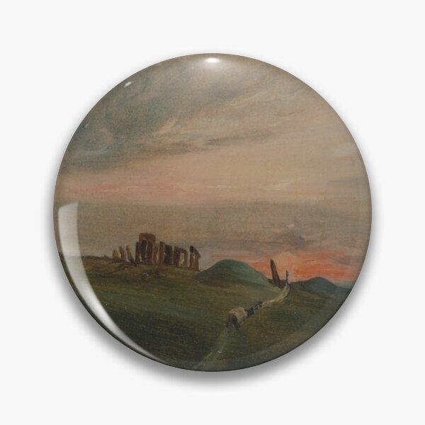 Item preview, john constable - Stonehenge at Sunset designed and sold by Vivanne-art.