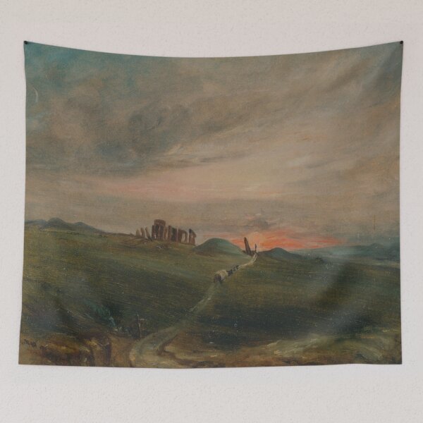 Item preview, john constable - Stonehenge at Sunset designed and sold by Vivanne-art.