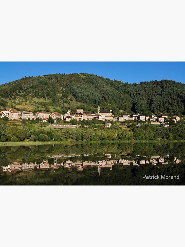 Saint Martial lake and village by patmo
