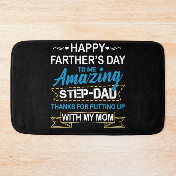 Item preview, Happy Father's Day To Me Amazing Step Dad Thanks for Putting Up With My Mom Shirt T-Shirt designed and sold by ThuyPhamStore.