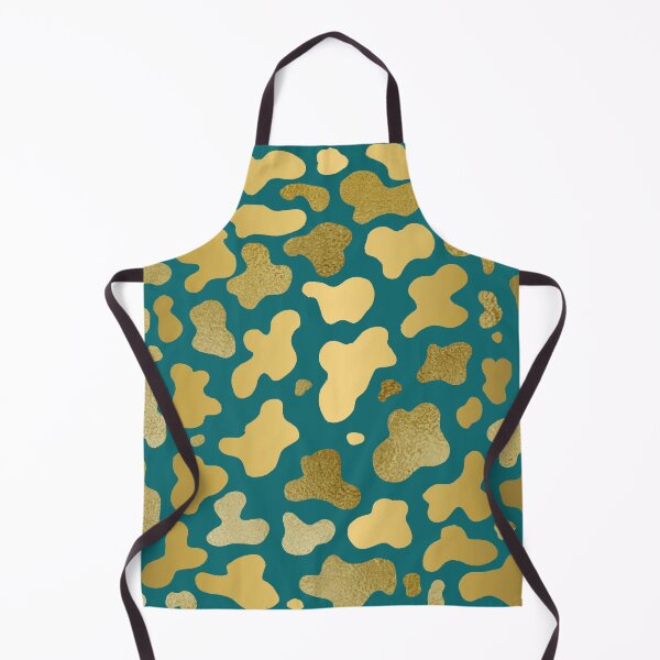 Item preview, Golden cow print designed and sold by LenasScribbles.