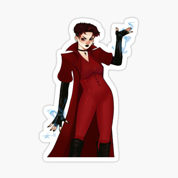 SCARLET WITCH x-men Signed Print 