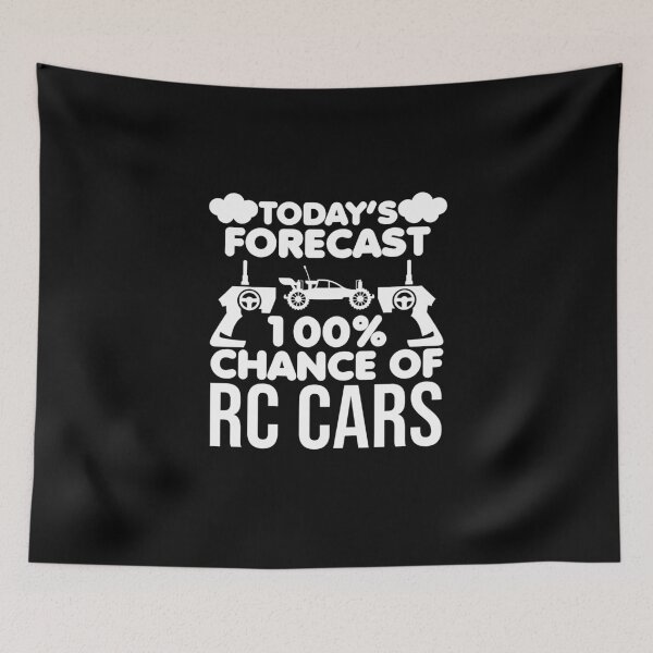 Item preview, Todays Forecast 100% Chance Of Rc Cars Racing Car Games designed and sold by Nessshirts.