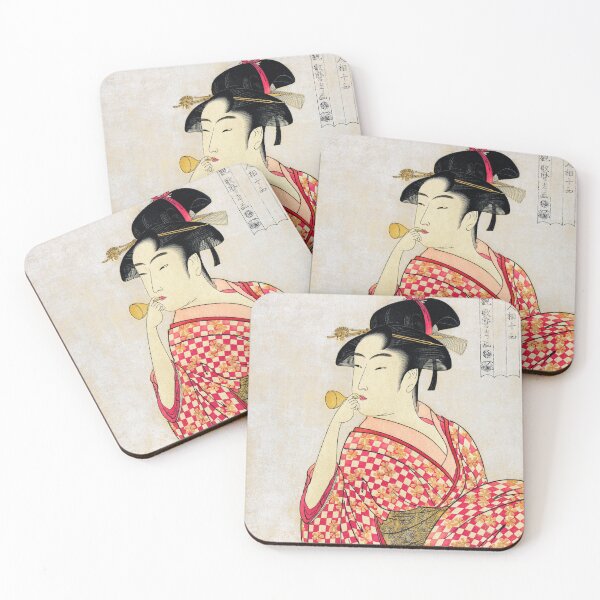 Item preview, Poppen by Utamaro Kitagawa designed and sold by Japaneseartsoul.