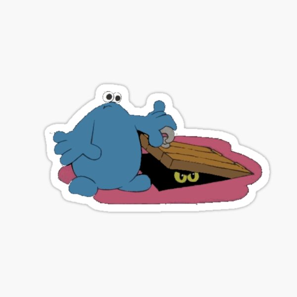 Trap door Sticker