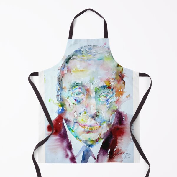 Item preview, PABLO NERUDA - wattercolor portrait designed and sold by lautir.