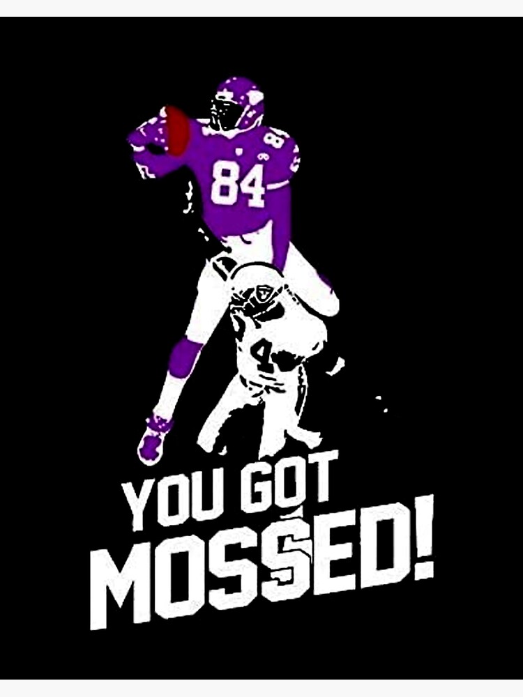 Randy Moss Over Charles Woodson You Got Mossed Art Board Print