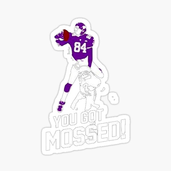 Randy Moss Over Charles Woodson You Got Mossed Art Board Print
