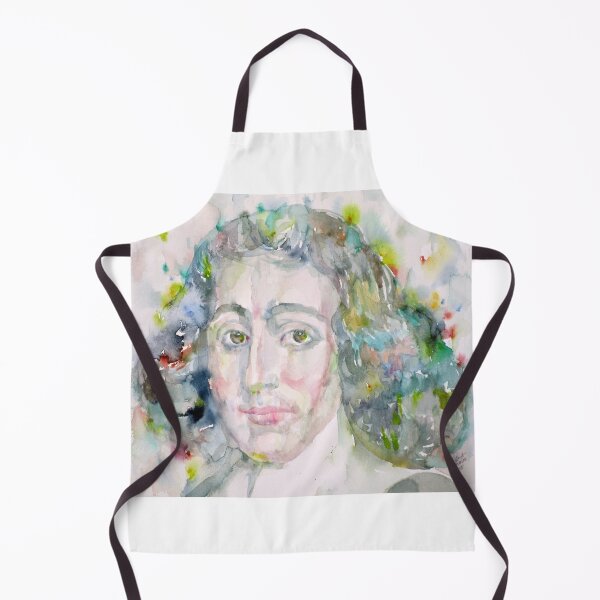 Item preview, BARUCH SPINOZA - watercolor portrait designed and sold by lautir.