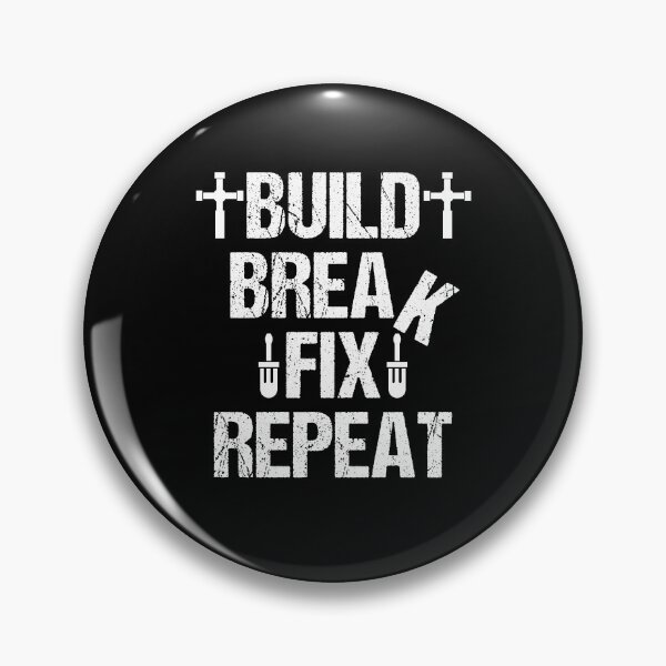 Item preview, Build Break Fix Repeat Racing Car Games RC Racer Racecar designed and sold by Nessshirts.