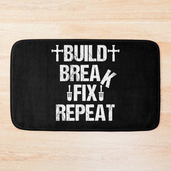 Item preview, Build Break Fix Repeat Racing Car Games RC Racer Racecar designed and sold by Nessshirts.