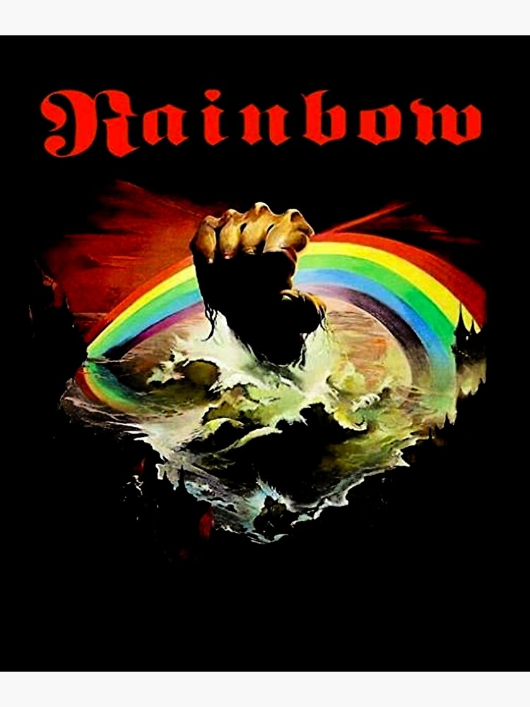 Rainbow Rising Album Cover Sticker