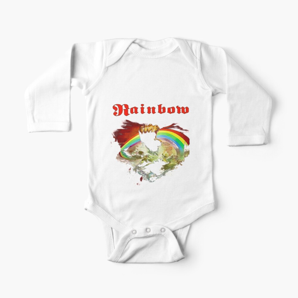 Rainbow Rising Ritchie Blackmore Rock Baby One Piece By Agustinkutch Redbubble