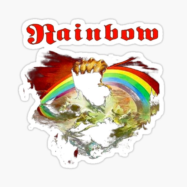 Rainbow Rising Album Cover Sticker