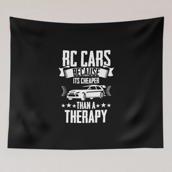 Item preview, Rc Cars Because Its Cheaper Racecar Car Racing Lovers designed and sold by Nessshirts.