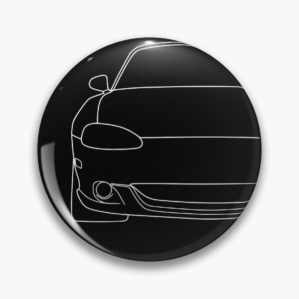NEU ♡ TOP! Mazda Pin Anstecknadel MX-5 ♡ NC Schriftzug silbern Maße 30x10mm
