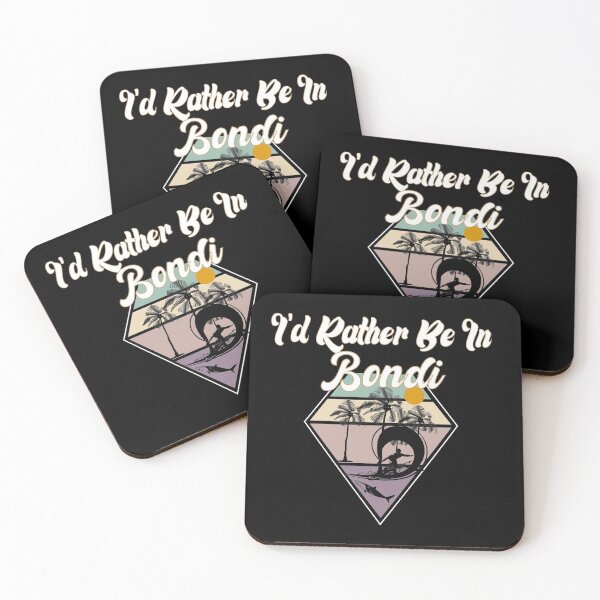 Item preview, I'd Rather Be In Bondi Surfer Surfboard Gift Surfing Is My Passion designed and sold by medbdj.