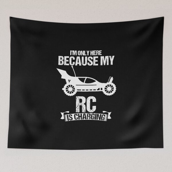Item preview, I'm Only Here Because My Rc Is Charging Car Racing Lovers designed and sold by Nessshirts.