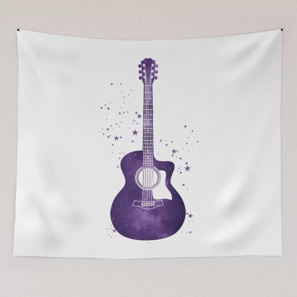 Item preview, Auditorium Style Acoustic Guitar Universe Texture designed and sold by nightsworthy.