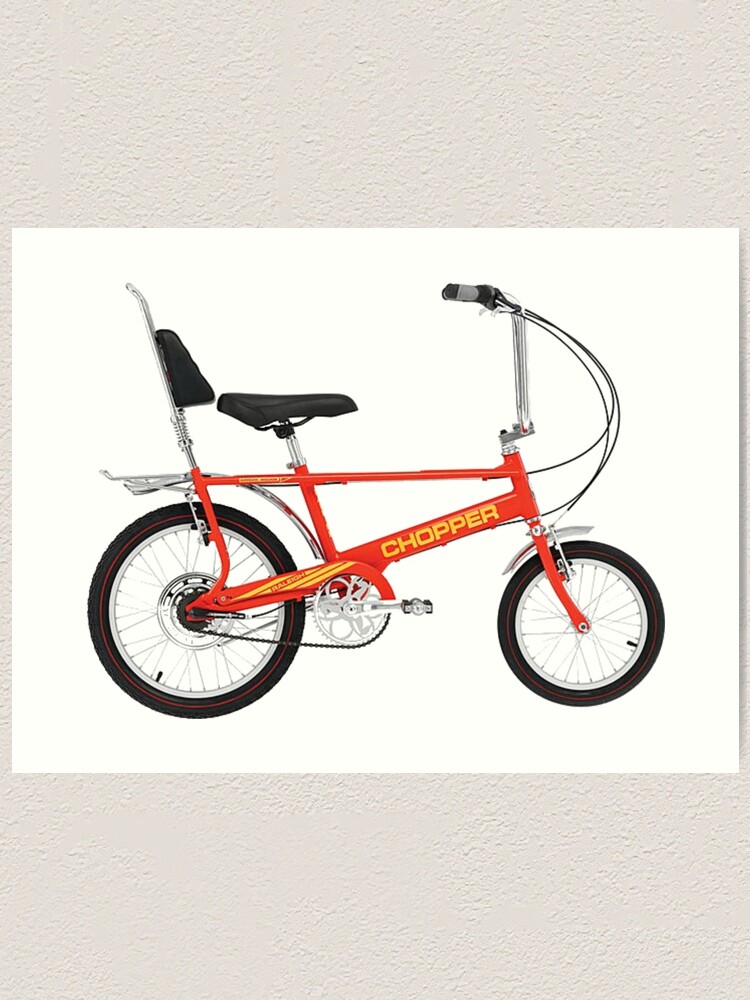 raleigh chopper art