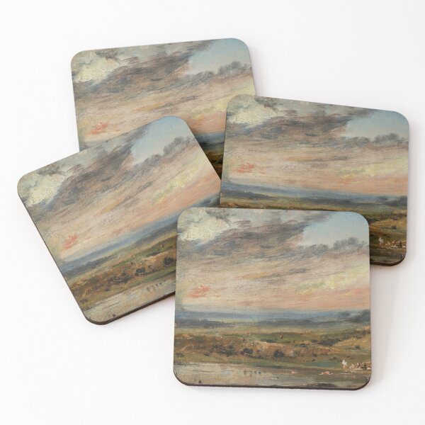Item preview, john constable - Hampstead Heath, with Pond and Bathers designed and sold by Vivanne-art.