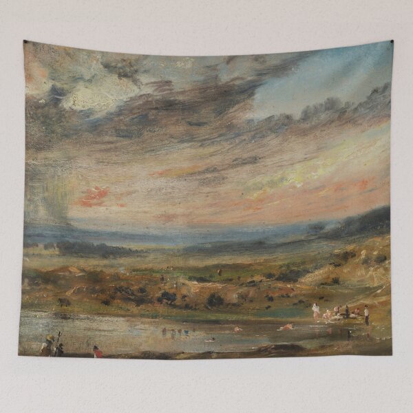 Item preview, john constable - Hampstead Heath, with Pond and Bathers designed and sold by Vivanne-art.