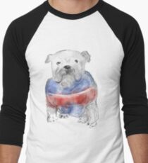 Western Bulldogs ( Go Doggies! ) Men's Baseball ¾ T-Shirt